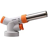 Iwatani Corporation of America CB-TC-CJ "PRO PLUS" Professional Chef Torch, Small, Light Gray/Orange Accents