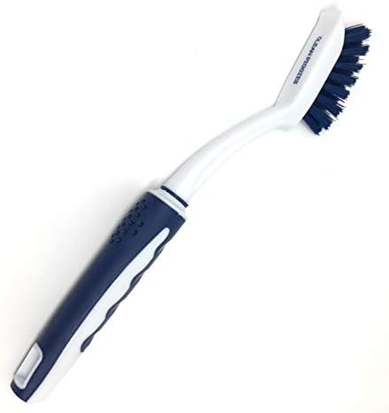 Clean Piggies Dirty Cubicle Grime Slicer Tile Brush with Handle 6-Pack