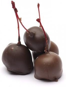 Double Dipped Chocolate Cherries 1/2 Lb Box Dark Chocolate