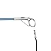 Aigou Cat Wand with Teaser Toys, Long Dangler Stick Fishing Rod with 5 Pieces Fun Teaser and Bell Refill Pack for Cat and Kitten (Blue)