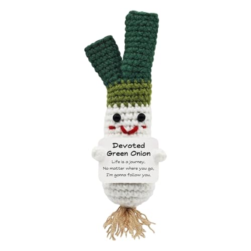 POPNANA Crochet Vegetable Card Positive Trinkets