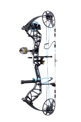 Bear Legit Maxx Ready to Hunt Compound Archery Bow, 70lb. Draw Weight, Left Han…