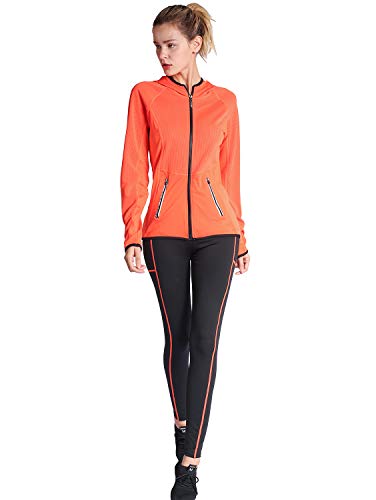 Active Wear Sets for Women -Workout Clothes Gym Wear TracksuitsYoga Jogging Track Outfit Legging Jacket 2 Pieces Set - Thumbnail 3