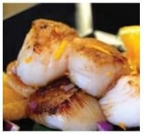 American Pride Seafoods Individual Quick Frozen Natural Wild Sea Scallop, 5 Pound -- 2 per case.