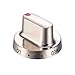 Gejoy 3 Pack Dg64-00472A Dial Knob Compatible with Samsung Brand Range Oven Gas Stove Knob Replace for DG64-00347A, AP5325363, PT15217047, PS4241101, EAP4241101, AH4241101