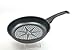 Coocan Diamond Frying Pan (4pc/set) 20cm frying pan + 28cm frying pan + 28cm wok + 28cm lid