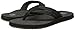 Quiksilver Men's Monkey Wrench 3 Point Sandal, Black/Black/Brown, 13 M US