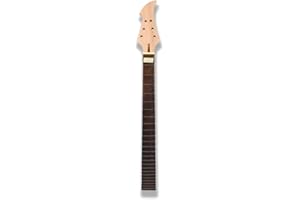Yinfente Baritone Guitar Neck 24 Fret 27 inch Mahogany Wood neck Rosewood Fretboard Bolt on Heel Firebird Guitar Necks