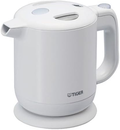 Amazon 飲みたいときにサッと沸く Tiger 電気ケトル 0 6l フッ素加工内容器 ホワイト Pfy A060 Wa タイガー 電気ケトル 通販