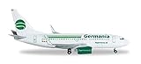 HE517874-001 Herpa Germania 737-700 1:500 REG#D-AGEQ Model Airplane