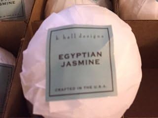 ONE Egyptian Jasmine Bath Bomb, 3.5 oz by K Hall Design