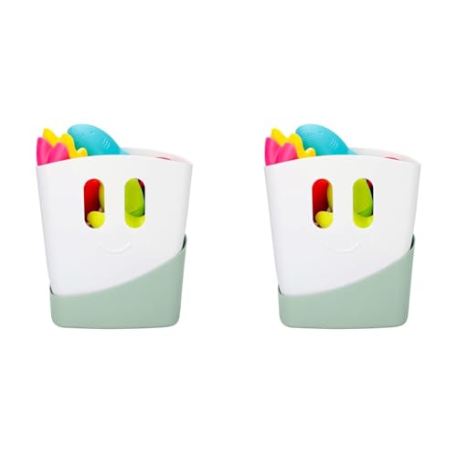 Ubbi Freestanding Bath Toy Organizer Bath Caddy with Removable Drying
