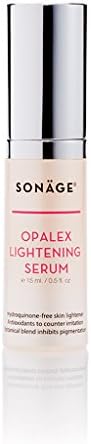 Sonage Opalex Lightening Serum - Safe and Nontoxic Natural Skin Brightening Serum - Hydroquinone-Free with Arbutin, Licorice Root - Best Treatment for Dark Spots, Acne Scars and Melasma
