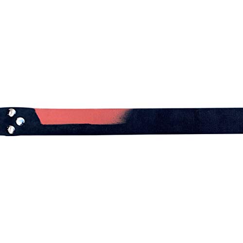 Riffe Marseilles Rubber Weight Belt w/SS Buckle - Black Orange