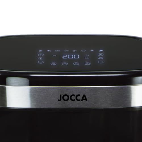 , Friggitrice ad Aria 10L 1800W con Display LED Touch, Finestra di Controllo e Timer 24 Ore