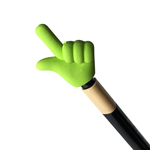 Ipienlee Funny Hand Signal Pencil Cap Erasers for Artist or Students Gift Four Color Pack of 20 (005) - Thumbnail 6