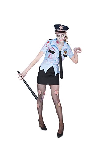Zombie Cop Costume Set