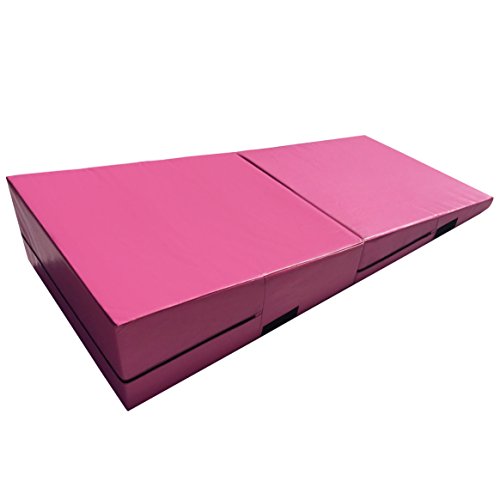 gymmatsdirect Folding Gymnastics Incline Mat Large Cheese Wedge Ramp