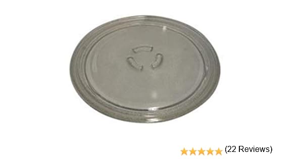 Whirlpool - Plato Giratorio de Cristal para microondas (28 cm ...