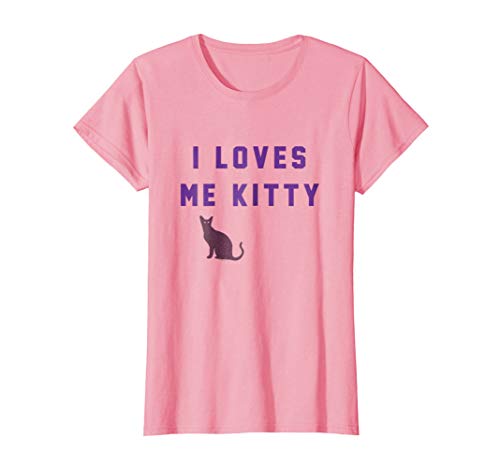 Womens Will & Grace I Loves Me Kitty Karen Walker T-Shirt XL Pink
