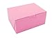 Southern Champion Tray 0803 Pink Paperboard Non-Window Lock-Corner Bakery Box, 6