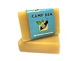 CAMP BEN DIY Beeswax Rosin Bar - Create Your Own Food or Sandwich Wraps and Snack Bags - Pine Resin - All Natural Food Safe - Do It Yourself Cloth Clings Storage Wrapping - Replace Plastic and Foil