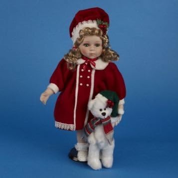 Holly - Christmas Doll 14 Porcelain Doll by STEW