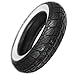 Shinko SR723 White Wall Front Tire - 120/70-10/Blackwall
