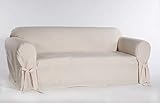 Classic Slipcovers Brushed Twill Sofa