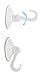 GLRSBUTY Suction Cup Hook Plastic Colorful Locking Hooks Strong Power Can Hold Heavy Duty for Key Coat Twoel Wreath Fit Bathroom Wall Window Glass Door