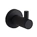 MARMOLUX ACC Coat Hooks Towel Hook Black Towel Hooks Bathroom Hand Towel Holder Wall Mount Heavy Duty Stainless Steel Door Decorative Holder