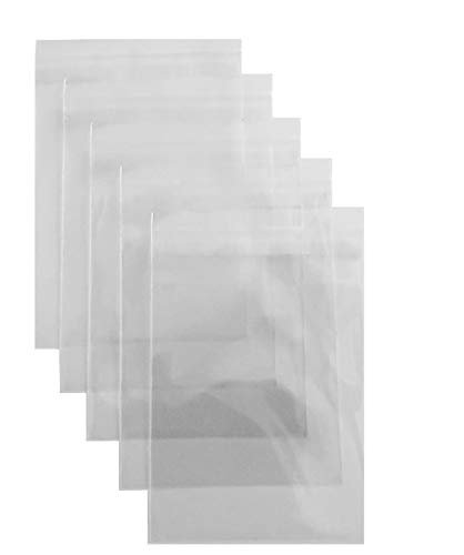 500ct Adhesive Treat Bags 3x5 Clear - 1.4 Ils Thick Self Sealing OPP...