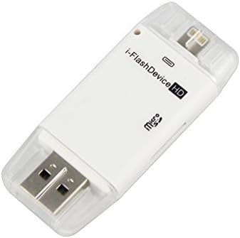 Amebay I-FlashDrive External Storage Memory Expansion For iPhone iPad Mac