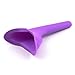 Portable Camping Travel Toilet Women Urinal Funnel Device (Purple)