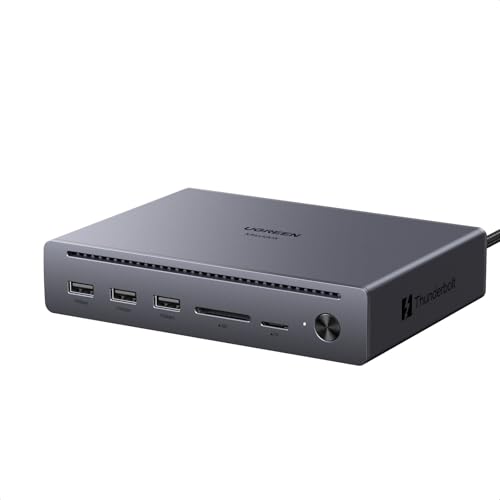 UGREEN Maxidok Thunderbolt 5 Dock 6K@60Hz/4K@120Hz für TBT5/4-Laptop