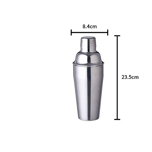 XUSHEN-HU Cocktail Shaker Bar Set Cocktail Shaker Set mit Home Bartending Kit mit Barwerkzeugen Bar Cocktail Shaker Set… – Bild 5