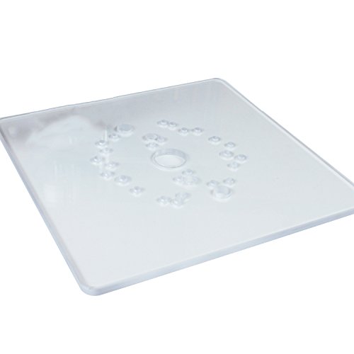 Universal 12" x 12" Router Base Plate, Pre-Drilled To Fit Most Routers - Thumbnail 2