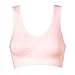 Genie Bra Womens 3 Pack - Wireless Bra for Women, Solid Color Seamless Bra - Pastel - Small