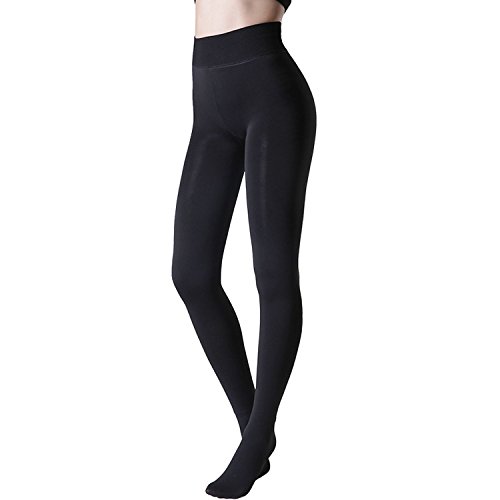 Womens Socks Hosiery Control Top Tights Velvet Lined Pantyhose Footed Legging Pants