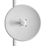 Cambium Networks ePMP 5 GHz Force 200 High Performance Radio + High-Gain Dish Antenna - Outdoor CPE - Wireless Subscriber Module - 200 Mbps Throughput - (FCC) - (C058900C062A)