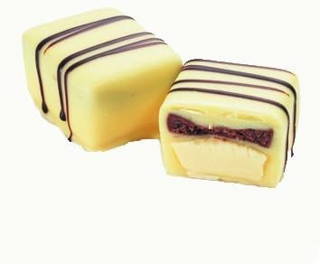 Loose Chocolates - A Kilogram Box of ‘Joanna’ a Caramel Layered in White Chocolate with a Soft Centred Vanilla Ganache. The Perfect Chocolate Gift by Martin's Chocolatier