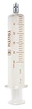 TRUTH 11-13-02-10 Borosilicate Glass Reusable Syringe with Metal Luer Lock, 50 mL Capacity, 5 mL Graduation