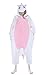 Newcosplay Unisex's Cartoon Clothing Animals Cosplay Costumes (S, Pink Unicorn)
