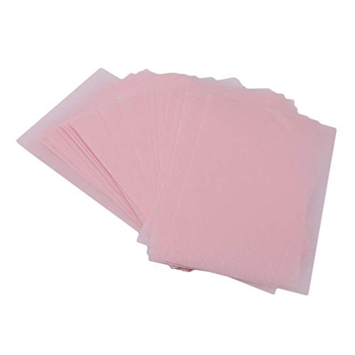 LJSLYJ 160 Sheets Facial Oil Absorbing Paper Blotting Double Side Makeup Cosmetic Tissue,pink