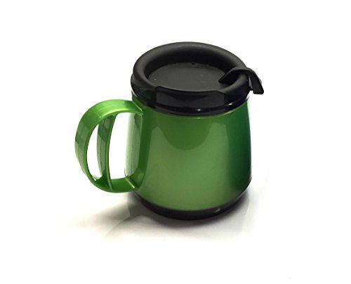 Foam Insulated Wide Body Mug, 20-Ounce, Harvest Green
