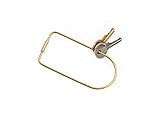 Areaware Contour Key Ring Bend, Geometric