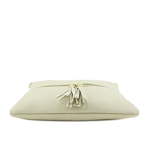 DELUXITY Lightweight Medium Crossbody Bag with Tassel Pricepulse