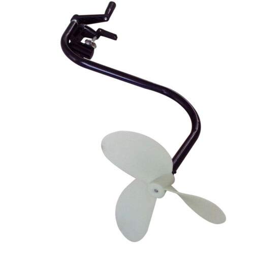 WANLECY Boat Propeller, Hand Operated Outboard Motor Inflatable Boat Trolling 3:1 Gear Ration for Small Watercraft - Thumbnail 3
