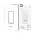 3 Way WiFi Smart Wall Light Switch Wireless Remote APP Control from Anywhere Compatible with Alexa and Google Home Timer Function No Hub Require(3-Way Smart Switch (1 Piece)