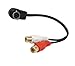 Alpine Ai-net Rca Aux Cable,SinLoon Ai-net to 2RCA Female Auxiliary Input Adapter Cable for Alpine KCA-121B DVD JVC Sound Input Cable Ai-net RCA Aux Cable